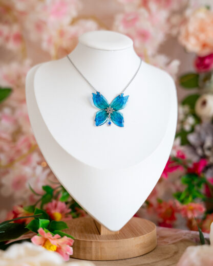 Papillon étoile turquoise